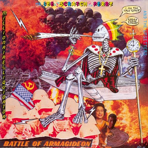 LEE "SCRATCH" PERRY - BATTLE OF ARMAGIDEON (RED COLOURED VINYL)
