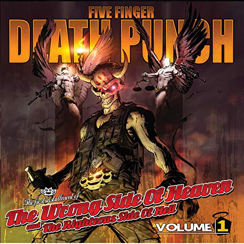 FIVE FINGER DEATH PUNCH - THE WRONG SIDE OF HEAVEN - VOLUME 1 (VINYL)