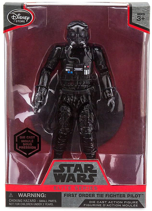 STAR WARS: FIRST ORDER TIE FIGHTER PILOT - ELITE SERIES-DIE CAST FIGURE