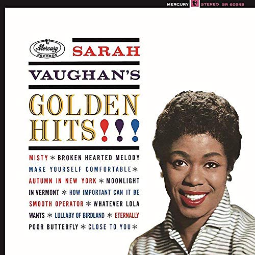 SARAH VAUGHAN - GOLDEN HITS [GOLD COLORED VINYL]