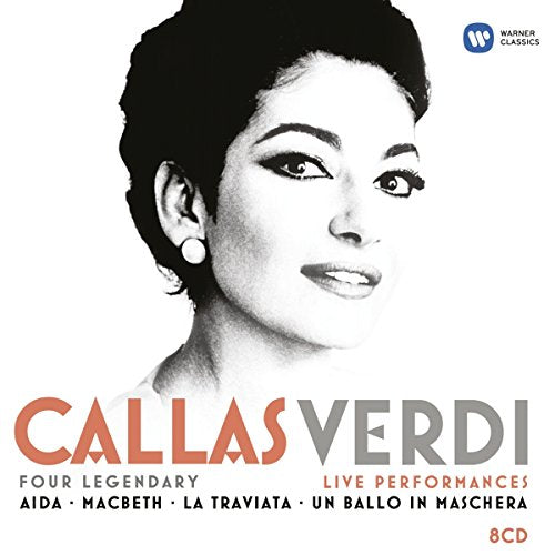 CALLAS, MARIA - VERDI: FOUR LEGENDARY LIVE PERFORMANCES (CD)