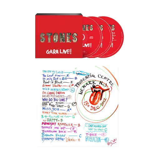 THE ROLLING STONES - GRRR LIVE! (BLURAY/2CD) (CD)