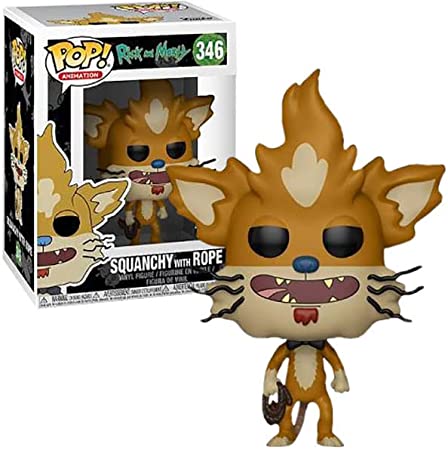 RICK & MORTY: SQUANCHY W/ROPE #346 - FUNKO POP!-EXCLUSIVE