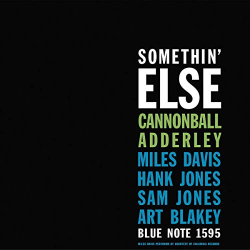 CANNONBALL ADDERLEY - SOMETHIN' ELSE (VINYL)