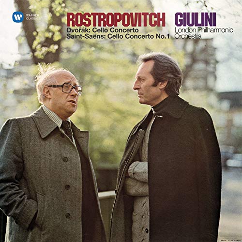 MSTISLAV ROSTROPOVICH - DVORAK: CELLO CONCERTO & SAINT-SAENS: CELLO CONCERTO NO.1 (VINYL)