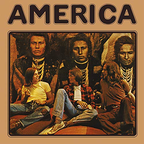 AMERICA - AMERICA (LIMITED FLAMING GOLD 180G AUDIOPHILE VINYL/NUMBERED)