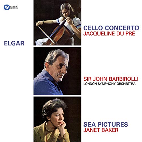 JACQUELINE DU PR - ELGAR: CELLO CONCERTO, SEA PICTURES (VINYL)