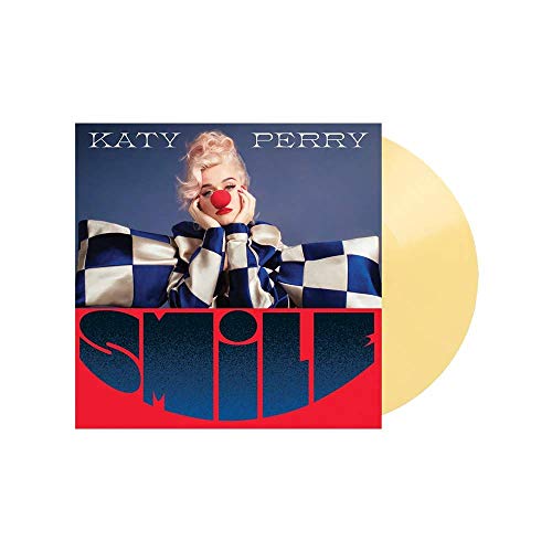 KATY PERRY - SMILE - EXCLUSIVE SPOTIFY FANS ONLY EDITION CUSTARD TAN COLORED VINYL LP