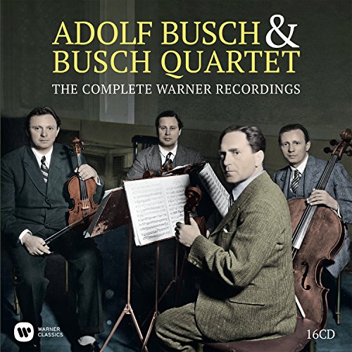 BUSCH, ADOLF & THE BUSCH QUARTET - COMPLETE WARNER RECORDINGS (CD)