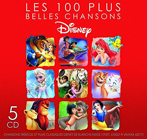 VARIOUS ARTISTS - LES 100 PLUS BELLES CHANSONS DE DISNEY (5CD) (CD)