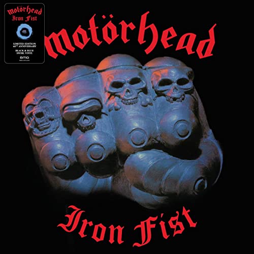 MOTRHEAD - IRON FIST (LIMITED EDITION BLACK & BLUE SWIRL VINYL)