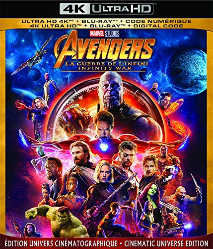 AVENGERS: INFINITY WAR -BLU-4K-INC. BLU COPY