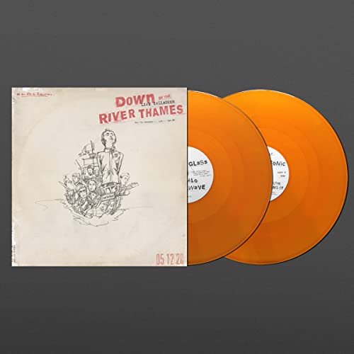 LIAM GALLAGHER - DOWN BY THE RIVER THAMES (2LP ORANGE VINYL)