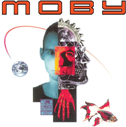 MOBY - MOBY (BLUE VINYL W/ BLACK & WHITE MARBLE)