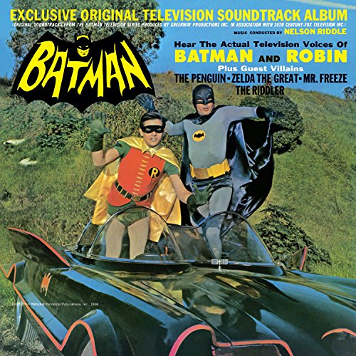 RIDDLE, NELSON - BATMAN (EXCLUSIVE ORIGINAL TELEVISION SOUNDTRACK ALBUM) (CD)