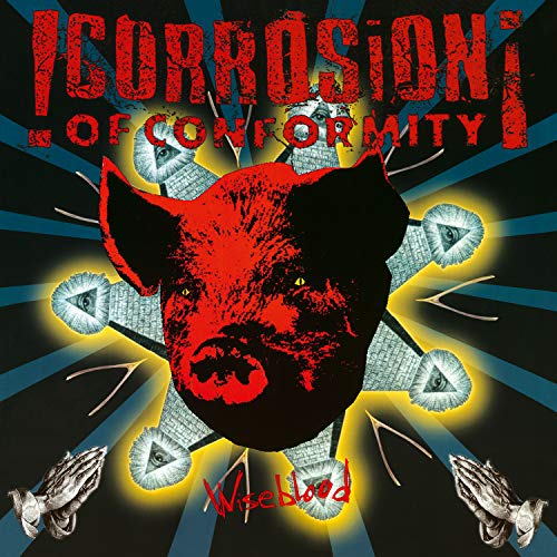 CORROSION OF CONFORMITY - WISEBLOOD [LIMITED EDITION 180-GRAM SOLID TRANSLUCENT BLUE & REDMARBLE COLORED VINYL]