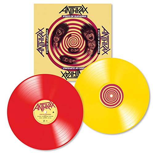 ANTHRAX - STATE OF EUPHORIA (30TH ANNIVERSARY 2LP RED VINYL)