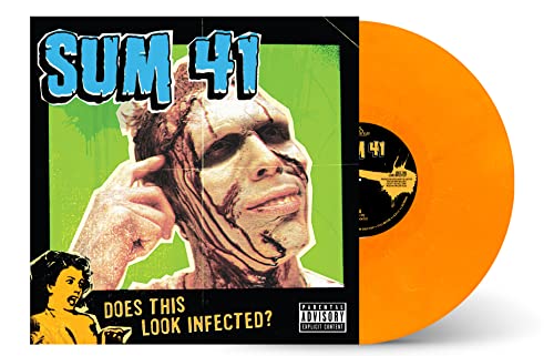 SUM 41 - DOES THIS LOOK INFECTED (ORANGE SWIRL VINYL 180G)