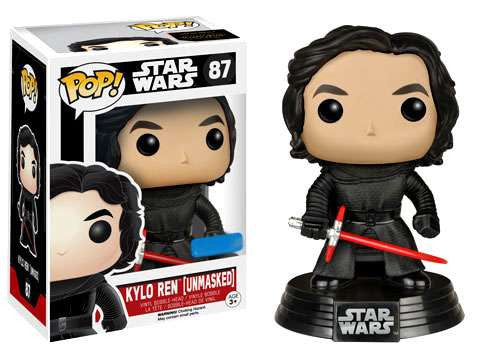 STAR WARS: KYLO REN (UNMASKED) #87 - FUNKO POP!-EXCLUSIVE