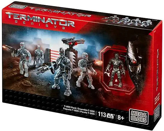 TERMINATOR: GENISYS: T-800 PACK - MEGA BLOKS-2015