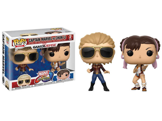 MARVEL VS. CAPCOM: CAPTAIN MARVEL VS CHU - FUNKO POP!-EXCLUSIVE