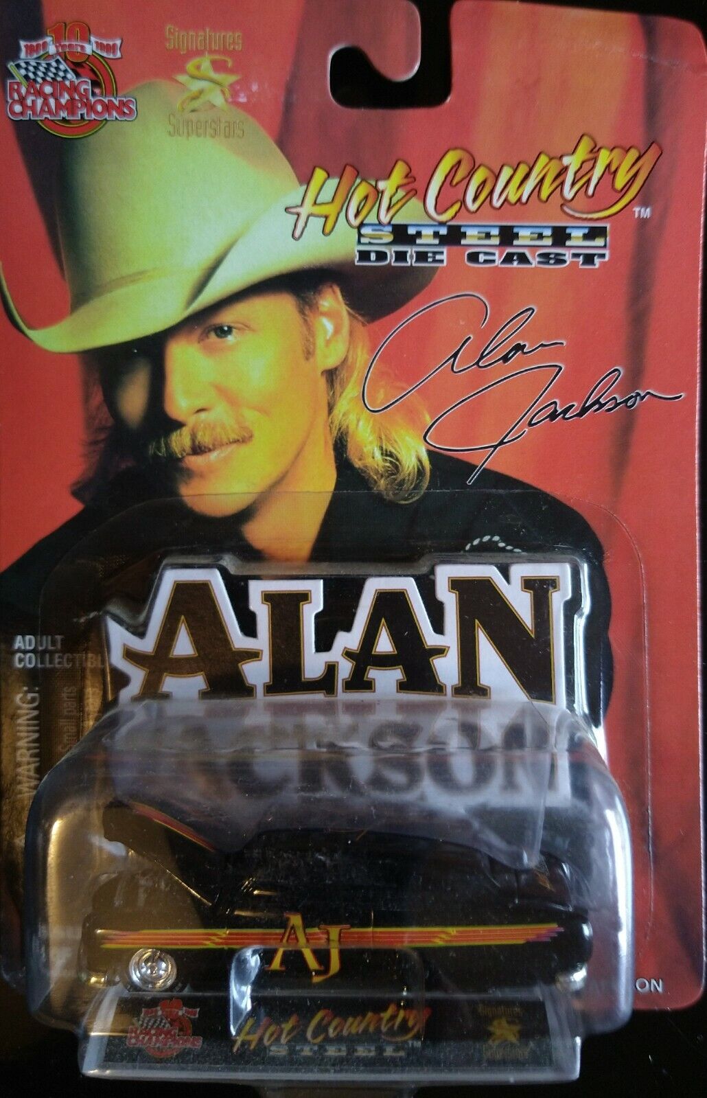 ALAN JACKSON (1949 MERCURY COUPE-CAR) - HOT COUNTRY-DIE CAST-#41-1999