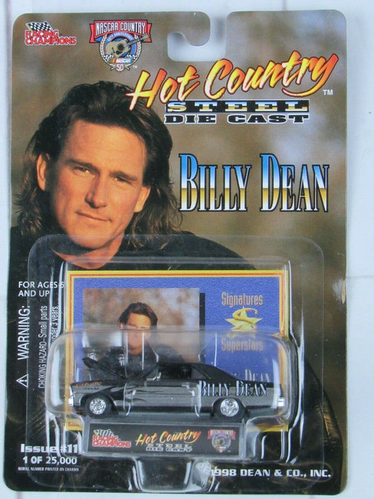 BILLY DEAN (CAR) - HOT COUNTRY-DIE CAST-#11-1998