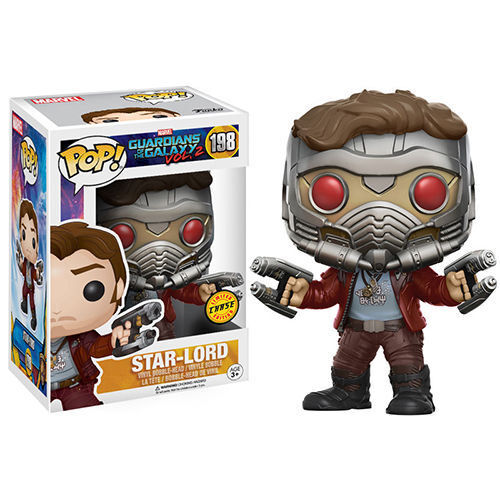 GUARDIANS OF THE GALAXY V2: STARLORD (MASK) #198 - FUNKO POP!-CHASE